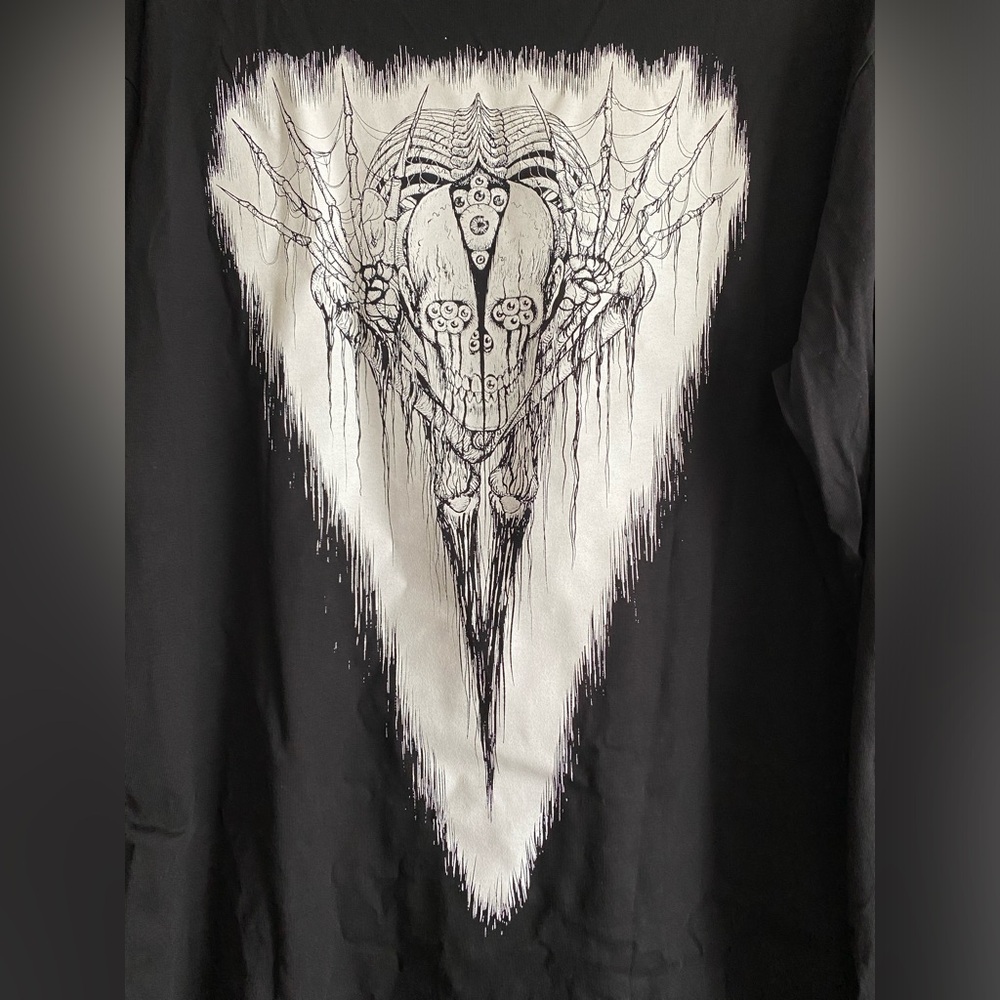 Misfits long sleeve shirt double sided 20 Eyes Junji Ito artwork Dead Stock 2XL - Picture 3 of 6